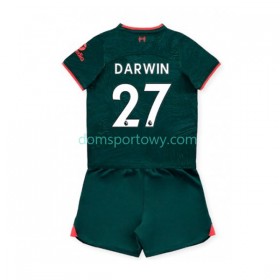 Koszulka Liverpool Darwin Nunez 27 Dziecięcy Trzeci Koszulki Piłkarskie 2022-2023 Krótki Rękaw
